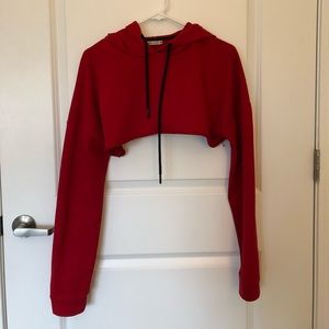 Ultra cropped hoodie